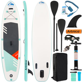 Pompowana Deska SUP 320cm Mega Zestaw z Akcesoriami Stand Up Paddle Board - ARTNICO