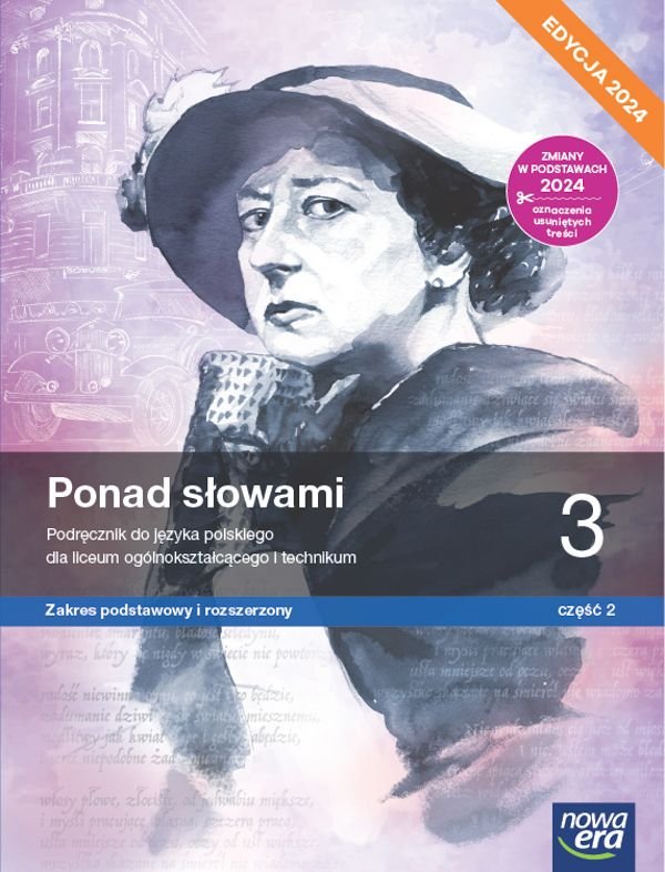 Ponad słowami. Język polski. Podręcznik. Klasa 3 część 2. Zakres