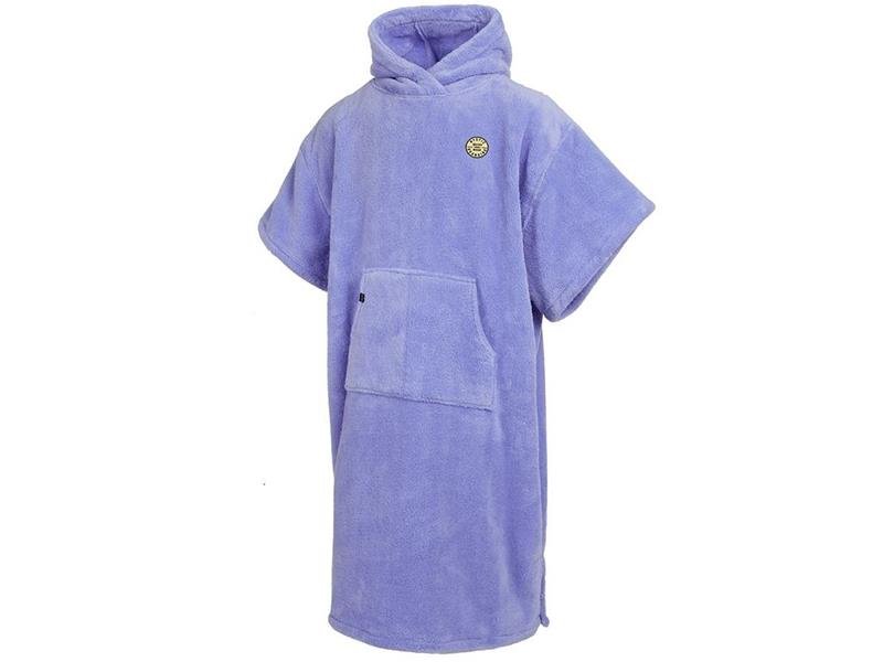 MYSTIC Teddy Kids Poncho - Pink/Purple Übergröße Mit Kapuze