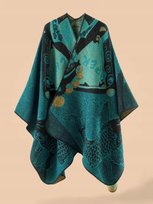 PONCHO ponczo KOWBOJSKIE TEXAS Retro Vintage Narzuta Western tkane Japan Inna marka