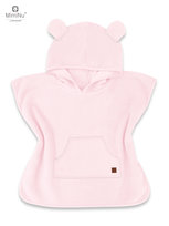 Ponczo kąpielowe, na basen, szybkoschnące, termofrotte RÓŻ, rozmiar S