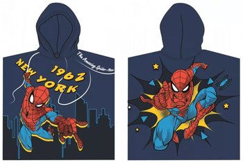 Ponczo Spider-man Spiderman 60x100 Bawełna - Javoli