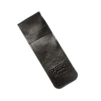 Ponik'S Etui na nożyczki (czarne, ekoskóra) Poniks
