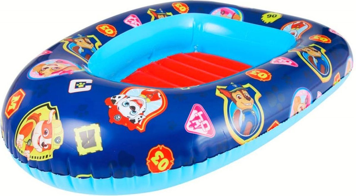 Zdjęcia - Zabawka do kąpieli Sambro Ponton dla dzieci PSI PATROL - materac w kształcie łódki do pływania 