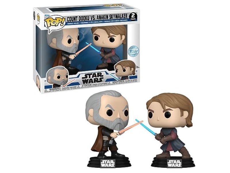 Disney - FUNKO POP!  SW ドゥークー伯爵 vs アナキン　スカイウォーカー COUNT DOOKU VS ANAKIN SKYWALKER 2 PACK | UNBOXING FUNKO POP