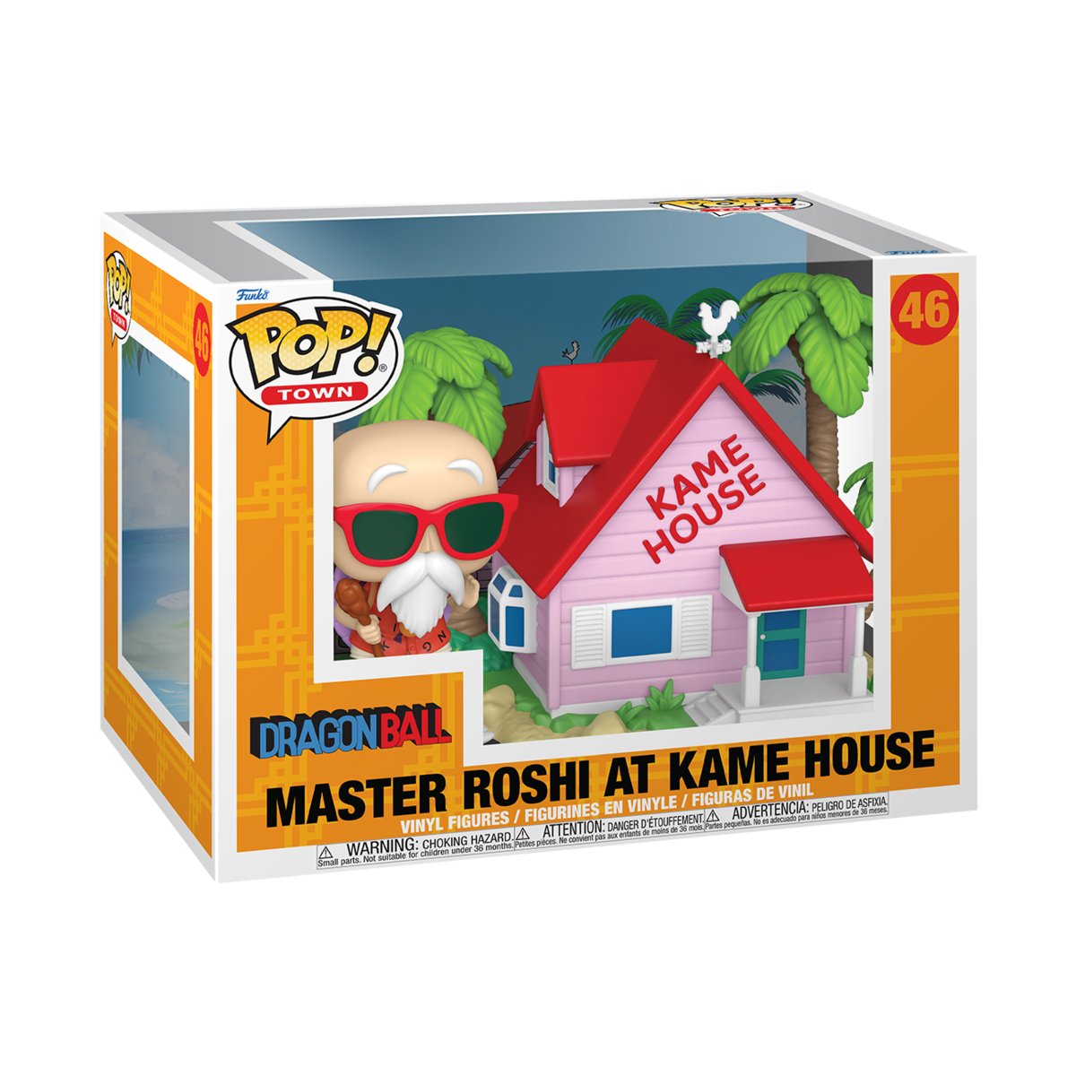 FUNKO POP! Town: Dragon Ball 亀仙人 カメハウス POP Town: DB- Kame House w/Master Roshi - Funko | Sklep EMPIK.COM