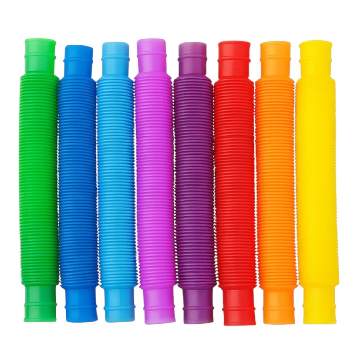 Pop Tube Rurka Zabawka Sensoryczna 14cm 8 sztuk - 8 szt ...