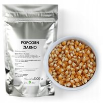 Popcorn Kukurydza Do Prażenia Ziarno Bez Soli 5Kg