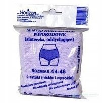 Poporodowe majtki siateczkowe Horizon rozm 44-46