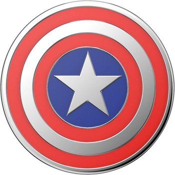 POPSOCKETS Uchwyt do telefonu Premium Enamel Captain America licencja - PopSockets