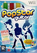 PopStar Guitar Nowa Gra Wii + AirGuitar w zestawie Inny producent