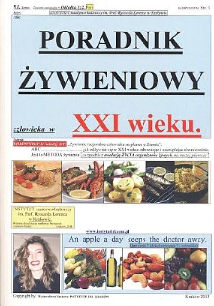 Poradnik żywieniowy Człowieka W Xxi Wieku Download