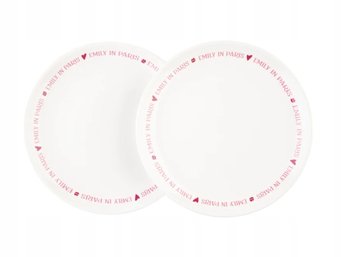 Porcelanowe talerze kolekcja Emily w Paryżu, Ø19,2 cm, 2 szt. komplet - Inny producent