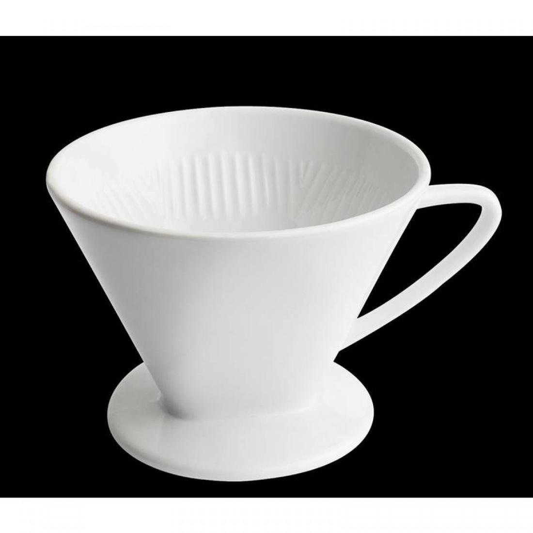 Porcelanowy drip do kawy CILIO, biały, rozmiar 2