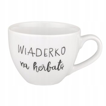 Porcelanowy Kubek 500 ml do Herbaty - Wiaderko, Duża Pojemność - Nadzwyczajnie
