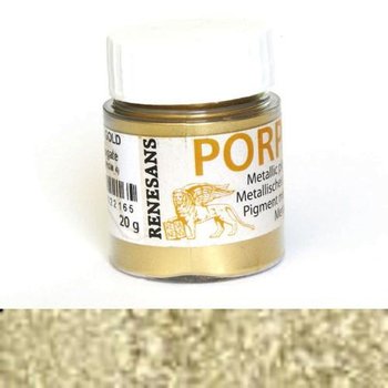 Porporina pigment metaliczny bogate złoto 20g Renesans - Renesans