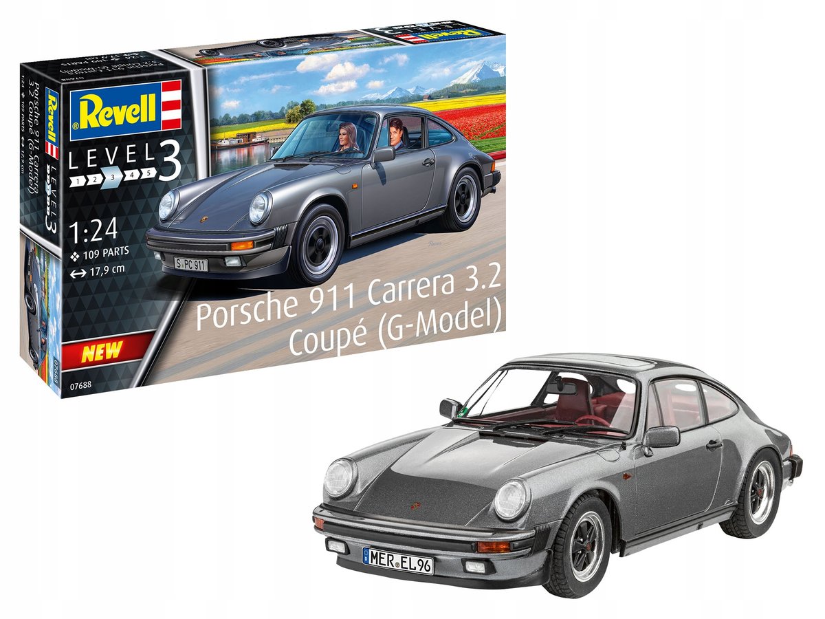 Inny producent Porsche 911 Carrera 3.2 Coupe G-model Revell 07688