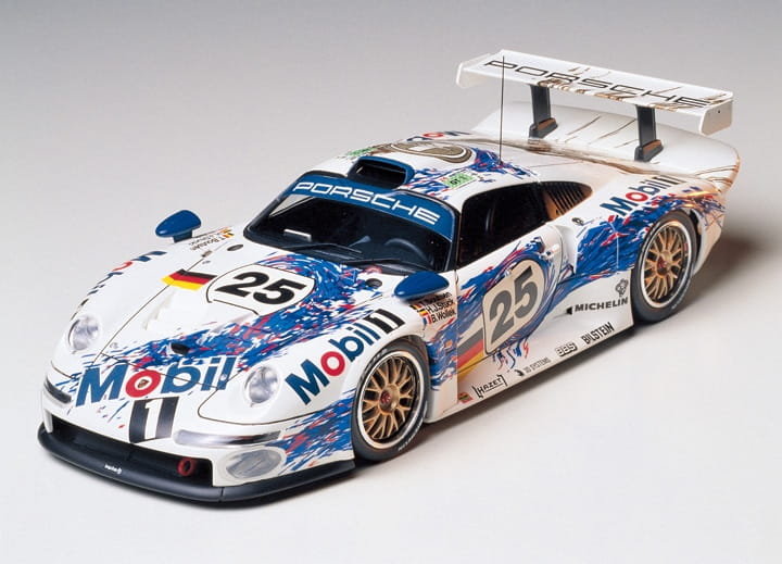 Zdjęcia - Model do sklejania (modelarstwo) TAMIYA Porsche 911 GT1  1:24  24186 (Le Mans)