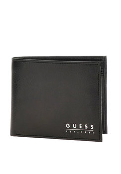 Portafoglio Uomo guess smmatllea20-bla Nero - GUESS