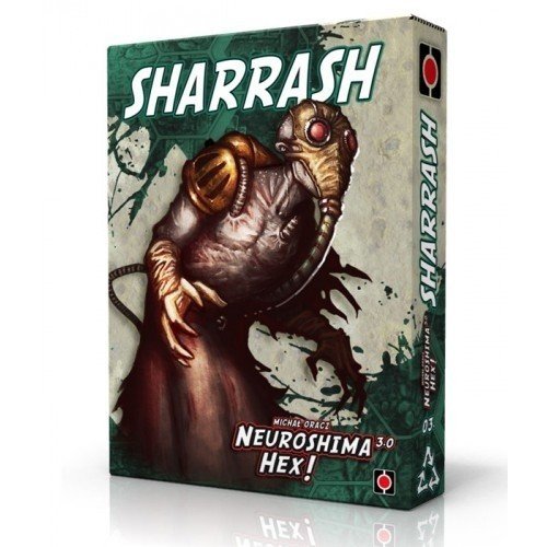 Neuroshima HEX 3.0: Sharrash, gra strategiczna, dodatek do gry, Portal Games
