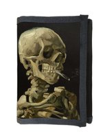 Portfel Czaszka z palącym się papierosem Vincent Van Gogh Szyjemy Sztukę