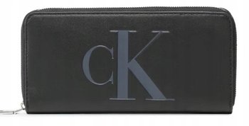 PORTFEL DAMSKI CALVIN KLEIN JEANS NOWY CKJ DUŻY PREZENT K60K610093 BDS - Calvin Klein