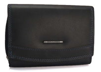 Portfel damski DBL COLOR - black-navy Bellugio