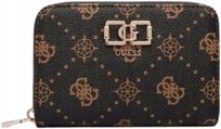 Portfel damski Guess SWGP99 28140 BRĄZOWY MONOGRAM GUESS