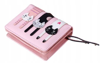 PORTFEL DAMSKI PORTMONETKA z kotkiem kotem Śliczny - Inna marka