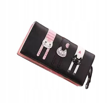 PORTFEL DAMSKI PORTMONETKA z kotkiem kotem Śliczny - DragonFly