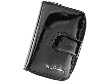 Portfel damski skórzany PIERRE CARDIN 02 LEAF 115 Czarny - czarny - Pierre Cardin