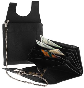 Portfel Kelnerski Ze Skóry Naturalnej Z Etui Zakładanym Na Pas - Rovicky