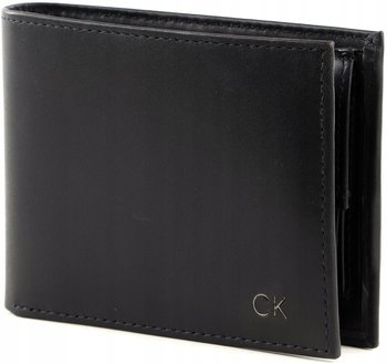 PORTFEL MĘSKI CALVIN KLEIN CKJ CK SKÓRA BILON CZARNY - Calvin Klein