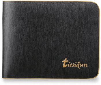 Portfel męski etui na karty dokumenty banknotówka w pudełku na prezent - Inna marka