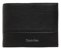 Portfel męski skórzany CALVIN KLEIN poziomy czarny skóra naturalna RFiD Calvin Klein