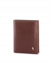 Portfel Męski Skórzany Elegancki Rozkładany RFID PUCCINI Brązowy MU1900-2D PUCCINI
