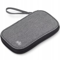 PORTFEL PODRÓŻNY organizer wakacyjny z przegródkami OCHRONA RFID BLUE COLLECTION