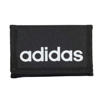 Portfel Sportowy Wallet Adidas Linear Rozkładany Na Rzep Czarny Je8346 Inna marka