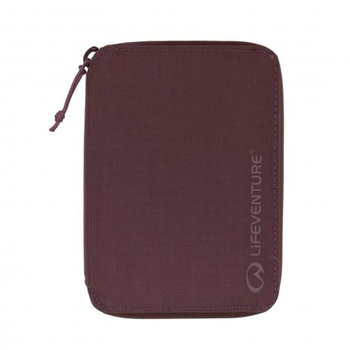 Portfel Z Ochroną Przed Kradzieżą Lifeventure Rfid Mini Travel  Wallet Recycled Plum - Lifeventure