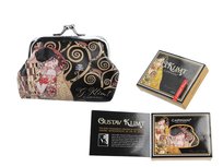Portfelik mały - G. Klimt + Pocałunek (CARMANI) Carmani