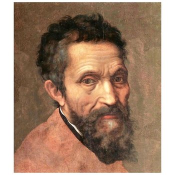Portrait By D. Da Volterra - Michelangelo 50x60 - Legendarte
