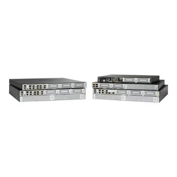 Porty WAN routera Cisco ISR 4221 GigE: 2 do montażu w stojaku - Cisco