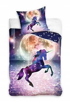 Pościel 140X200 Jednorożec Koń Konik Unicorn Magic - Carbotex