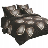 Pościel 160x200 + 2 Poszewki 70x80 Bawełniana Komplet Pościeli Modna Gładka