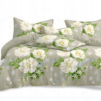 Pościel 160x200 + 2 Poszewki 70x80 Bawełniana Komplet Pościeli Modna Gładka