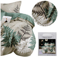 Pościel 160x200 3 części Poszewki 70x80 Melita Satyna Bawełniana