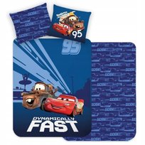 POŚCIEL 160x200 AUTA ZYGZAK MCQUEEN ZŁOMEK 100% BAWEŁNIANA