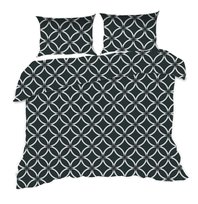 Pościel 160x200 maroko czarna biała Classic