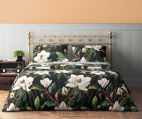 Pościel bawełniana 160x200+2x70x80 Magnolie