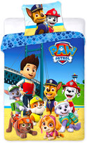 Pościel bawełniana 160x200 dziecięca pieski na plaży Psi Patrol Ryder